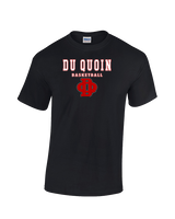 Du Quoin HS Girls Basketball Block - Cotton T-Shirt