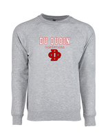 Du Quoin HS Girls Basketball Block - Crewneck Sweatshirt
