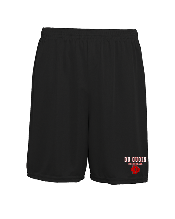Du Quoin HS Girls Basketball Block - Mens 7inch Training Shorts