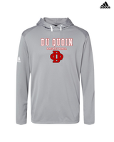 Du Quoin HS Girls Basketball Block - Mens Adidas Hoodie