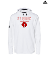 Du Quoin HS Girls Basketball Block - Mens Adidas Hoodie