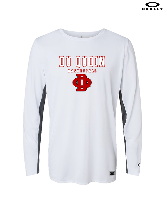 Du Quoin HS Girls Basketball Block - Mens Oakley Longsleeve
