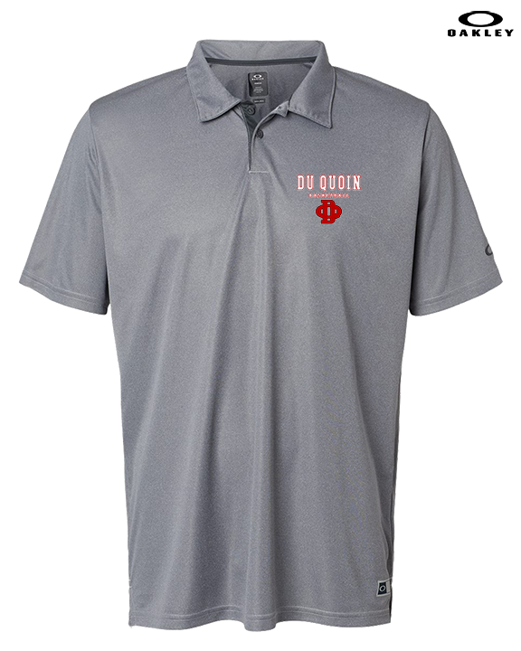 Du Quoin HS Girls Basketball Block - Mens Oakley Polo