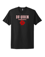 Du Quoin HS Girls Basketball Block - Mens Select Cotton T-Shirt