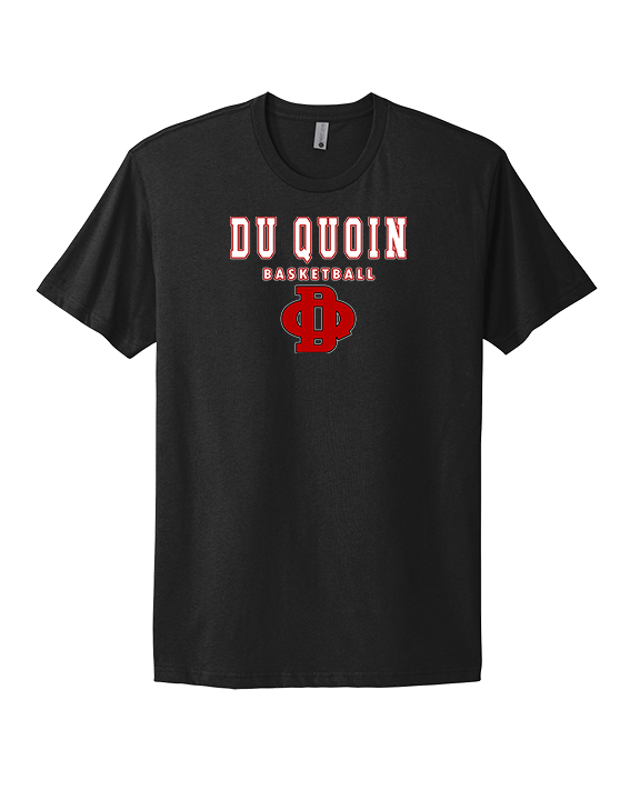 Du Quoin HS Girls Basketball Block - Mens Select Cotton T-Shirt
