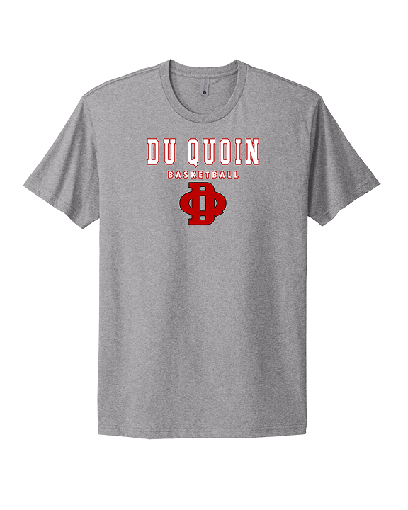 Du Quoin HS Girls Basketball Block - Mens Select Cotton T-Shirt