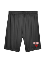 Du Quoin HS Girls Basketball Block - Mens Training Shorts with Pockets