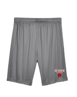 Du Quoin HS Girls Basketball Block - Mens Training Shorts with Pockets