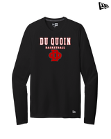 Du Quoin HS Girls Basketball Block - New Era Performance Long Sleeve