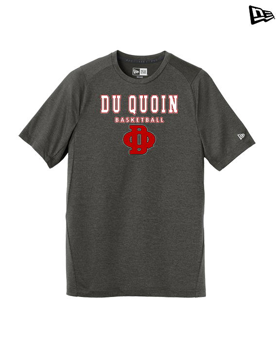 Du Quoin HS Girls Basketball Block - New Era Performance Shirt