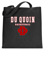 Du Quoin HS Girls Basketball Block - Tote