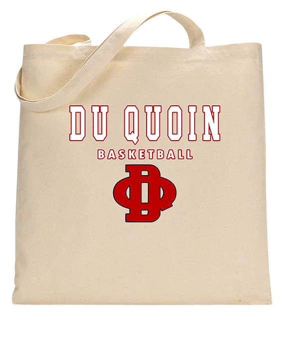 Du Quoin HS Girls Basketball Block - Tote