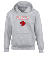Du Quoin HS Girls Basketball Block - Unisex Hoodie