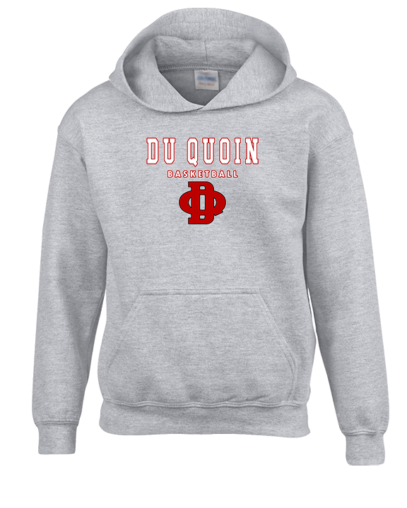 Du Quoin HS Girls Basketball Block - Unisex Hoodie