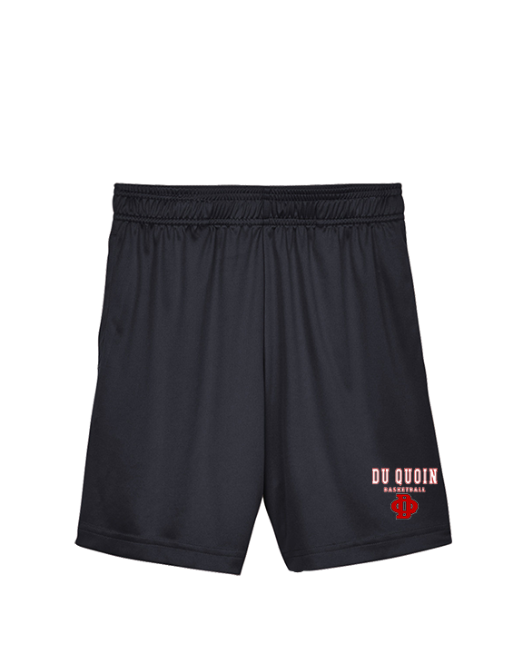 Du Quoin HS Girls Basketball Block - Youth Training Shorts