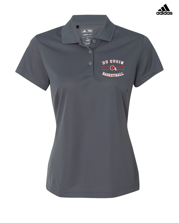 Du Quoin HS Girls Basketball Curve - Adidas Womens Polo