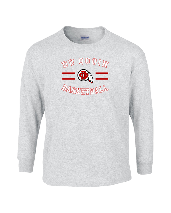 Du Quoin HS Girls Basketball Curve - Cotton Longsleeve