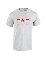 Du Quoin HS Girls Basketball Curve - Cotton T-Shirt