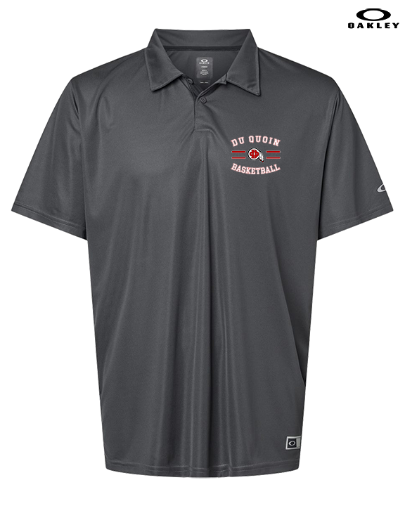 Du Quoin HS Girls Basketball Curve - Mens Oakley Polo