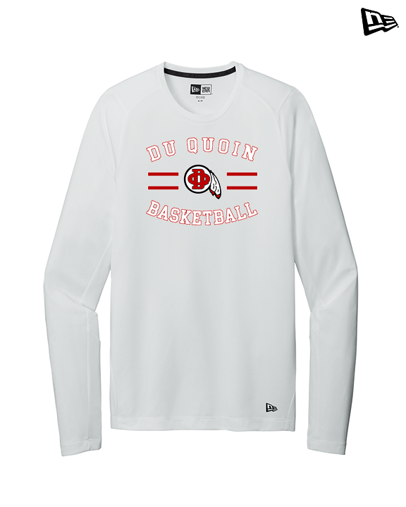 Du Quoin HS Girls Basketball Curve - New Era Performance Long Sleeve