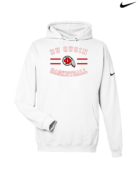 Du Quoin HS Girls Basketball Curve - Nike Club Fleece Hoodie