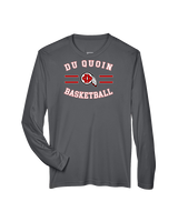 Du Quoin HS Girls Basketball Curve - Performance Longsleeve