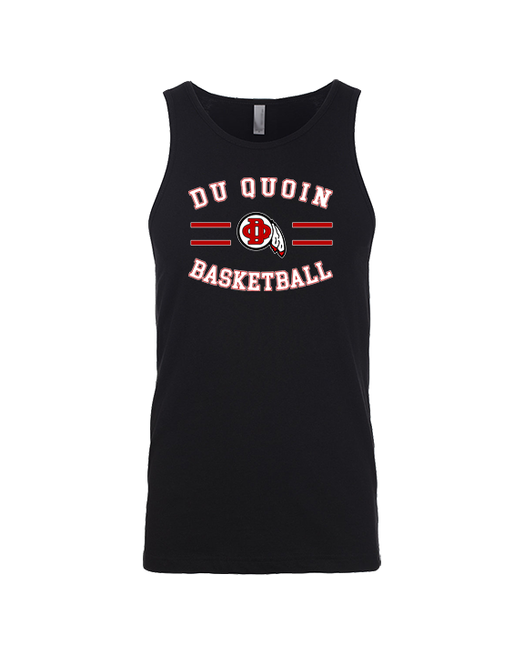 Du Quoin HS Girls Basketball Curve - Tank Top