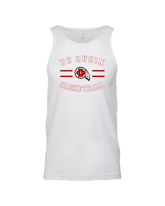 Du Quoin HS Girls Basketball Curve - Tank Top