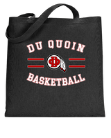 Du Quoin HS Girls Basketball Curve - Tote