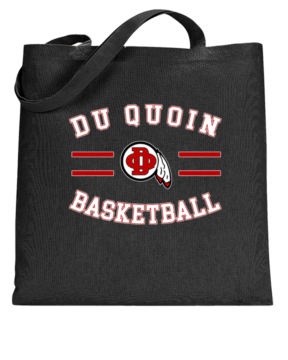 Du Quoin HS Girls Basketball Curve - Tote