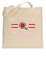 Du Quoin HS Girls Basketball Curve - Tote