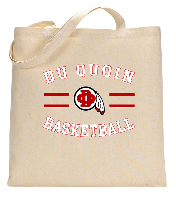 Du Quoin HS Girls Basketball Curve - Tote
