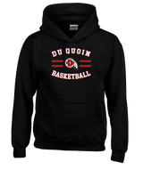 Du Quoin HS Girls Basketball Curve - Unisex Hoodie