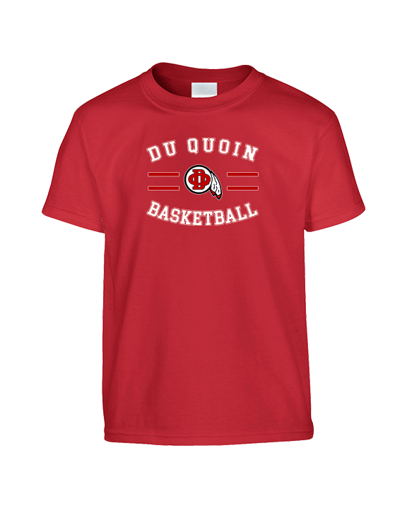 Du Quoin HS Girls Basketball Curve - Youth Shirt