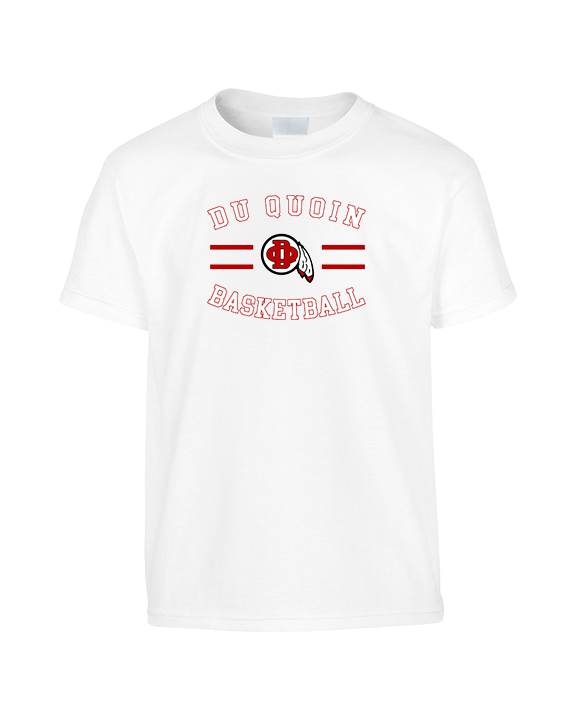 Du Quoin HS Girls Basketball Curve - Youth Shirt