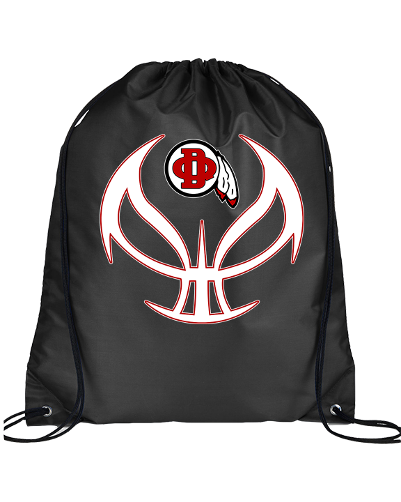 Du Quoin HS Girls Basketball Full Ball - Drawstring Bag