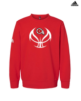 Du Quoin HS Girls Basketball Full Ball - Mens Adidas Crewneck