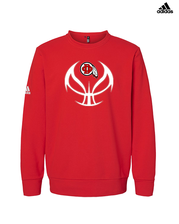 Du Quoin HS Girls Basketball Full Ball - Mens Adidas Crewneck