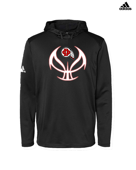Du Quoin HS Girls Basketball Full Ball - Mens Adidas Hoodie