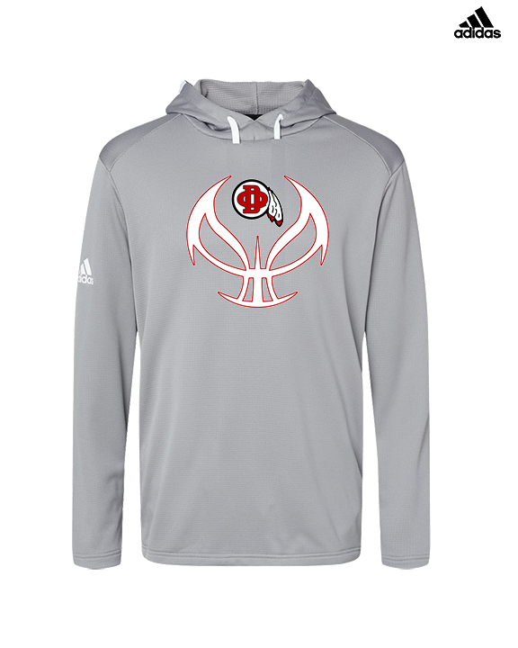 Du Quoin HS Girls Basketball Full Ball - Mens Adidas Hoodie