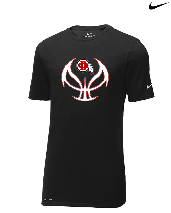 Du Quoin HS Girls Basketball Full Ball - Mens Nike Cotton Poly Tee