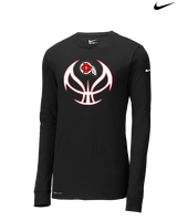 Du Quoin HS Girls Basketball Full Ball - Mens Nike Longsleeve