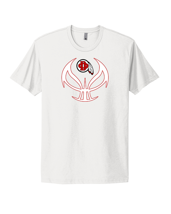 Du Quoin HS Girls Basketball Full Ball - Mens Select Cotton T-Shirt