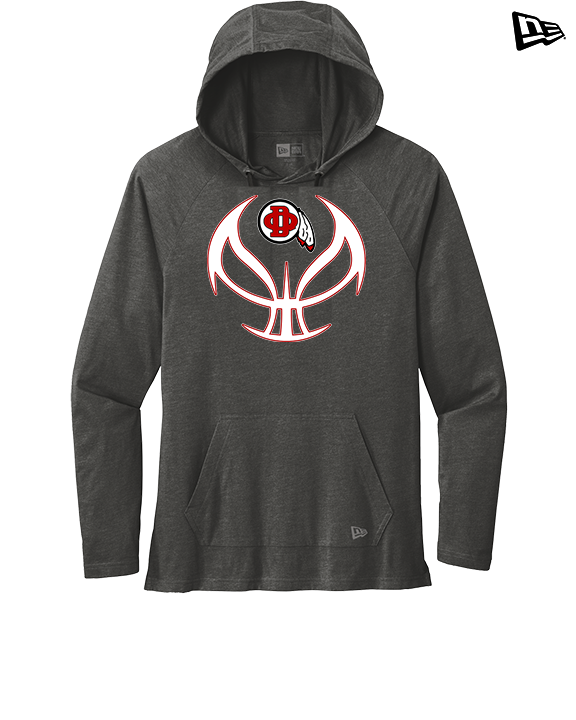 Du Quoin HS Girls Basketball Full Ball - New Era Tri-Blend Hoodie