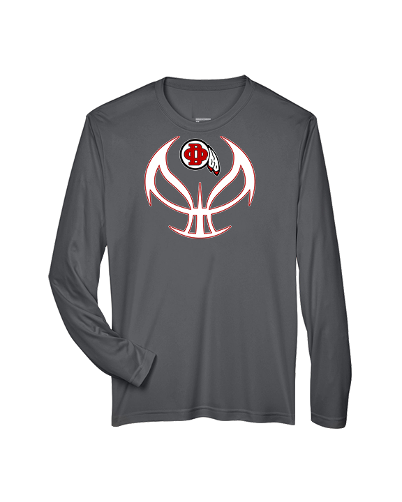 Du Quoin HS Girls Basketball Full Ball - Performance Longsleeve