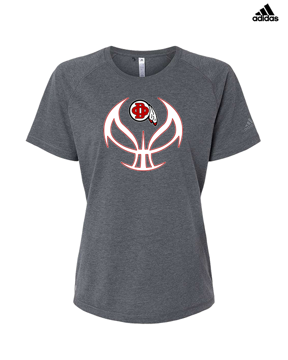 Du Quoin HS Girls Basketball Full Ball - Womens Adidas Performance Shirt