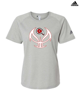 Du Quoin HS Girls Basketball Full Ball - Womens Adidas Performance Shirt