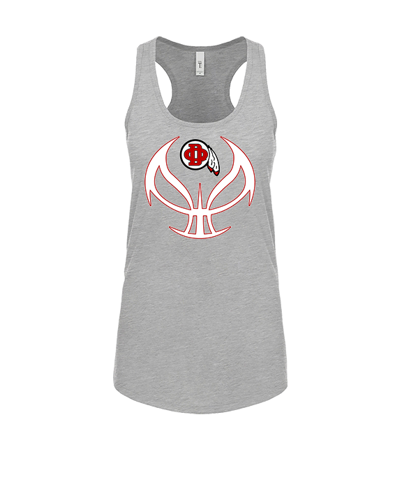 Du Quoin HS Girls Basketball Full Ball - Womens Tank Top
