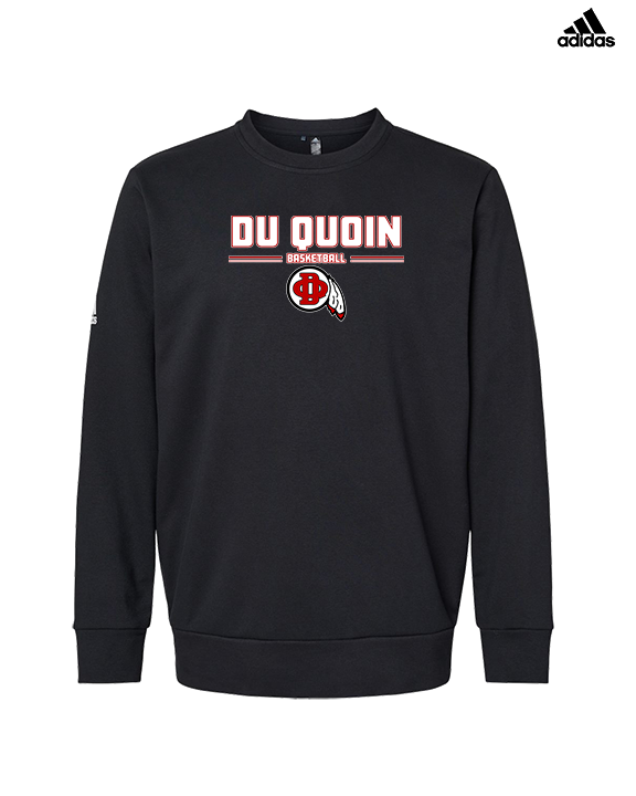 Du Quoin HS Girls Basketball Keen - Mens Adidas Crewneck