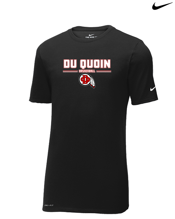 Du Quoin HS Girls Basketball Keen - Mens Nike Cotton Poly Tee